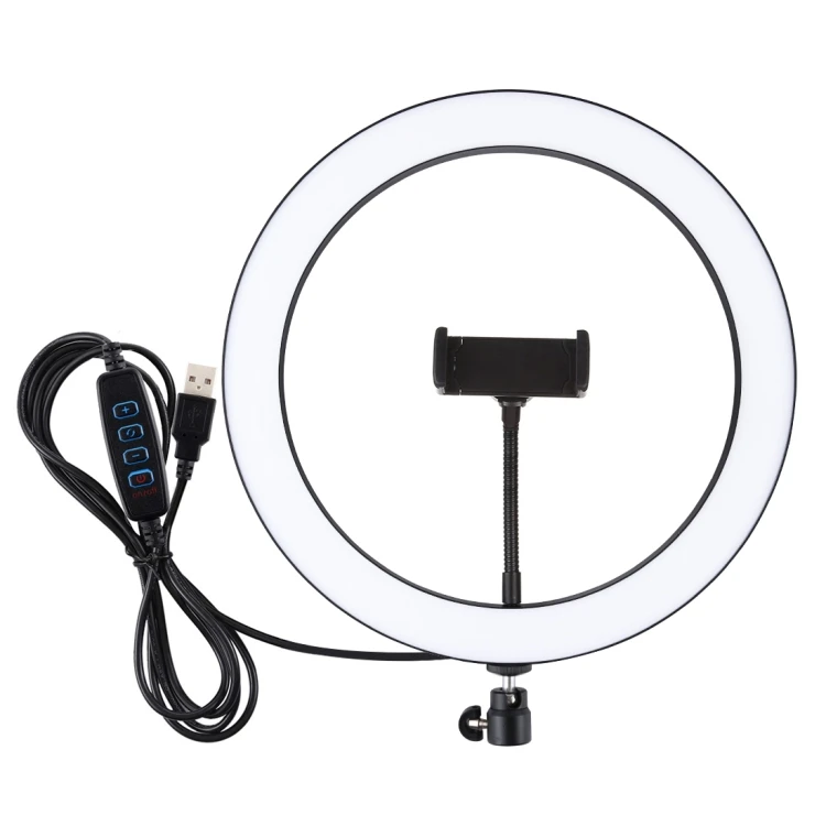 

Factory PULUZ 11.8 inch 30cm USB 3 Modes Dimmable LED Ring Vlogging Selfie Photography Video Lights