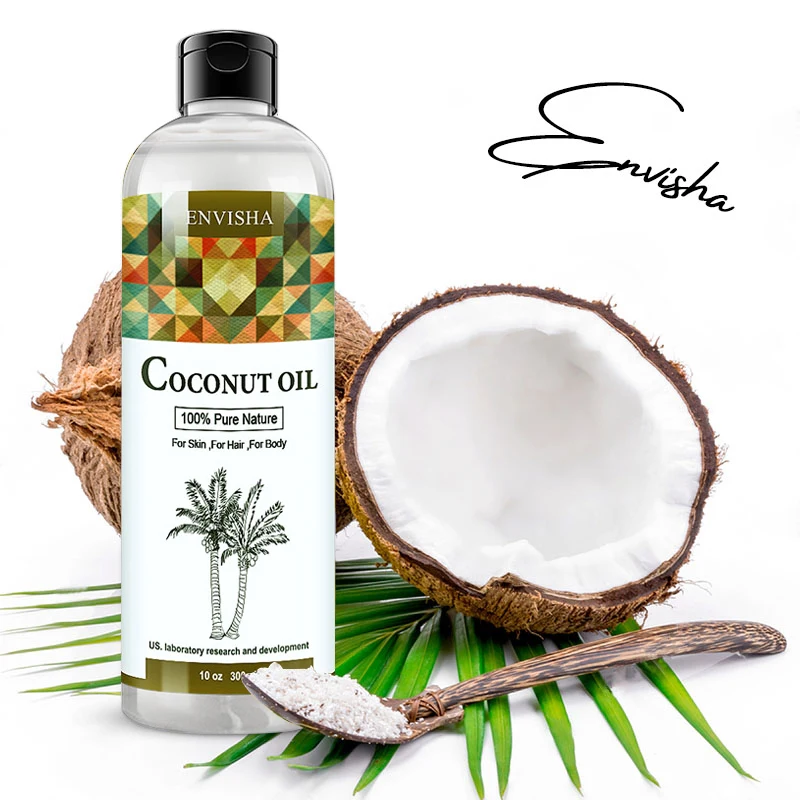 

Best Body Oils for Skin Multifunctional Nourishing Organic Coconut Essential Massage Oil for Body and Hair