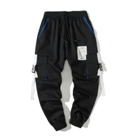 

mens cargo pants with side pockets cargo jogger pants streetwear pants