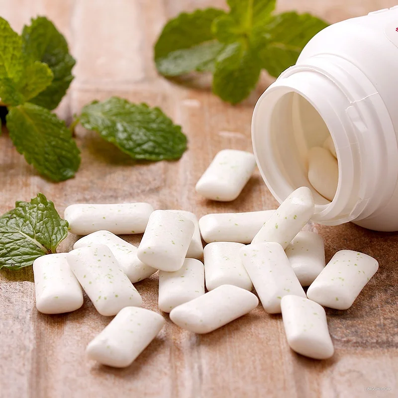 dental chewing gum with xylitol