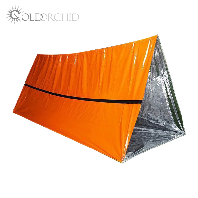 

Outdoor Protection Ultralight Camping Emergency Shelter Survival Tube Tent