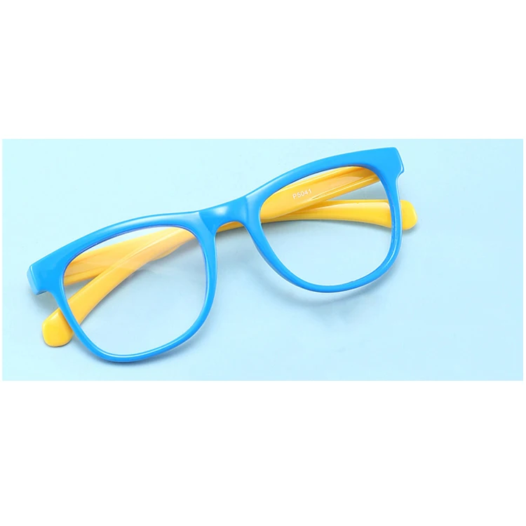 

Hot selling silicone anti blue light blocking glasses lightweight for children