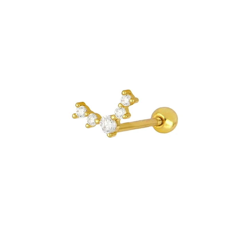 

Dainty 925 Sterling Silver Earring Fashion jewelry Wholesale