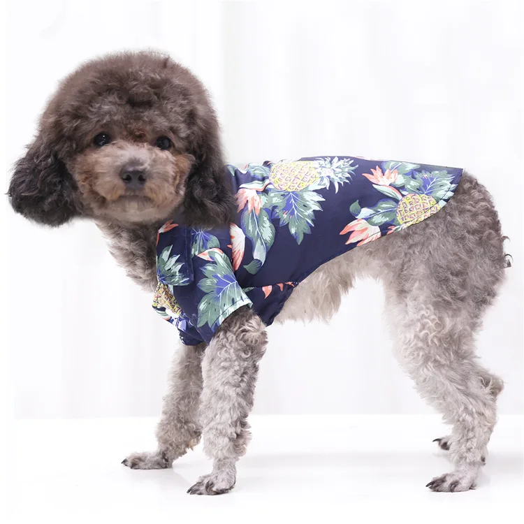 

Ropa Para Mascotas New Year Breathable Summer T-shirts Luxury Wholesale Big Dog Clothes Pet Apparel