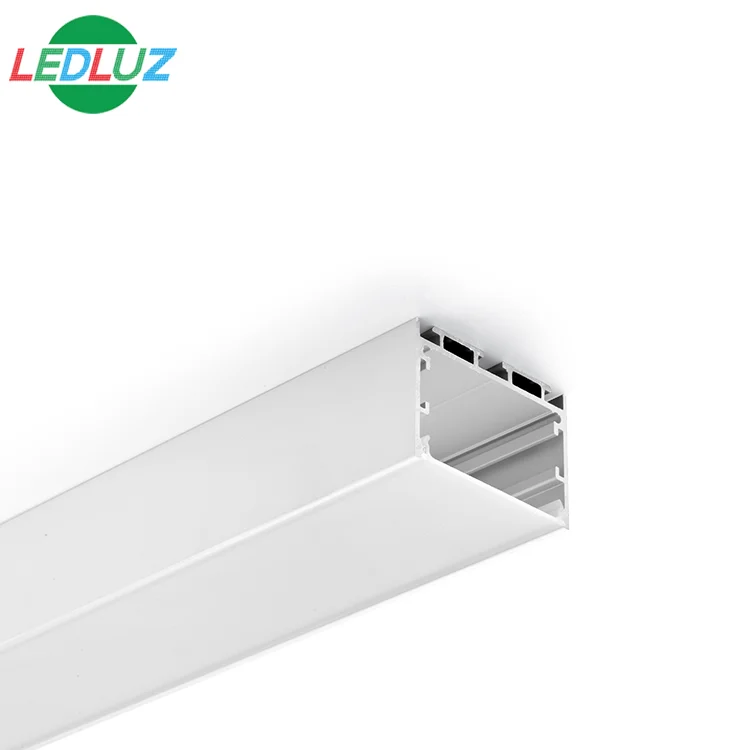 Office lighting led profile and super deep aluminum extrusion for hanging or pendant lighting