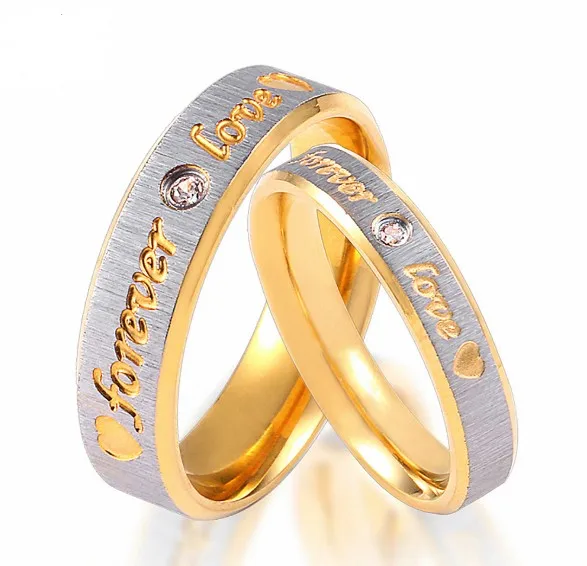 

18k gold jewelry couple rings love forever for engagement tanishq, As picture