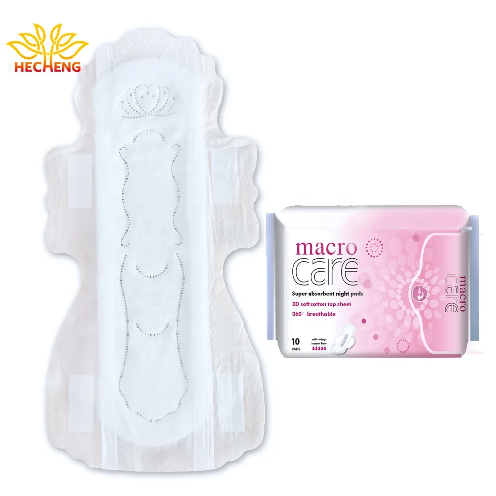 

soft touch cotton sanitary napkin /sanitary towel manufacturer in China