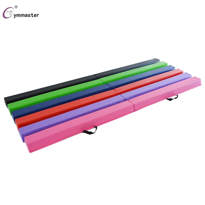 
9ft Wholesale Kids Gymnastics Fold Sectional Foldable Foam Floor Children Balance Beam For Skill Performance Training Practice 