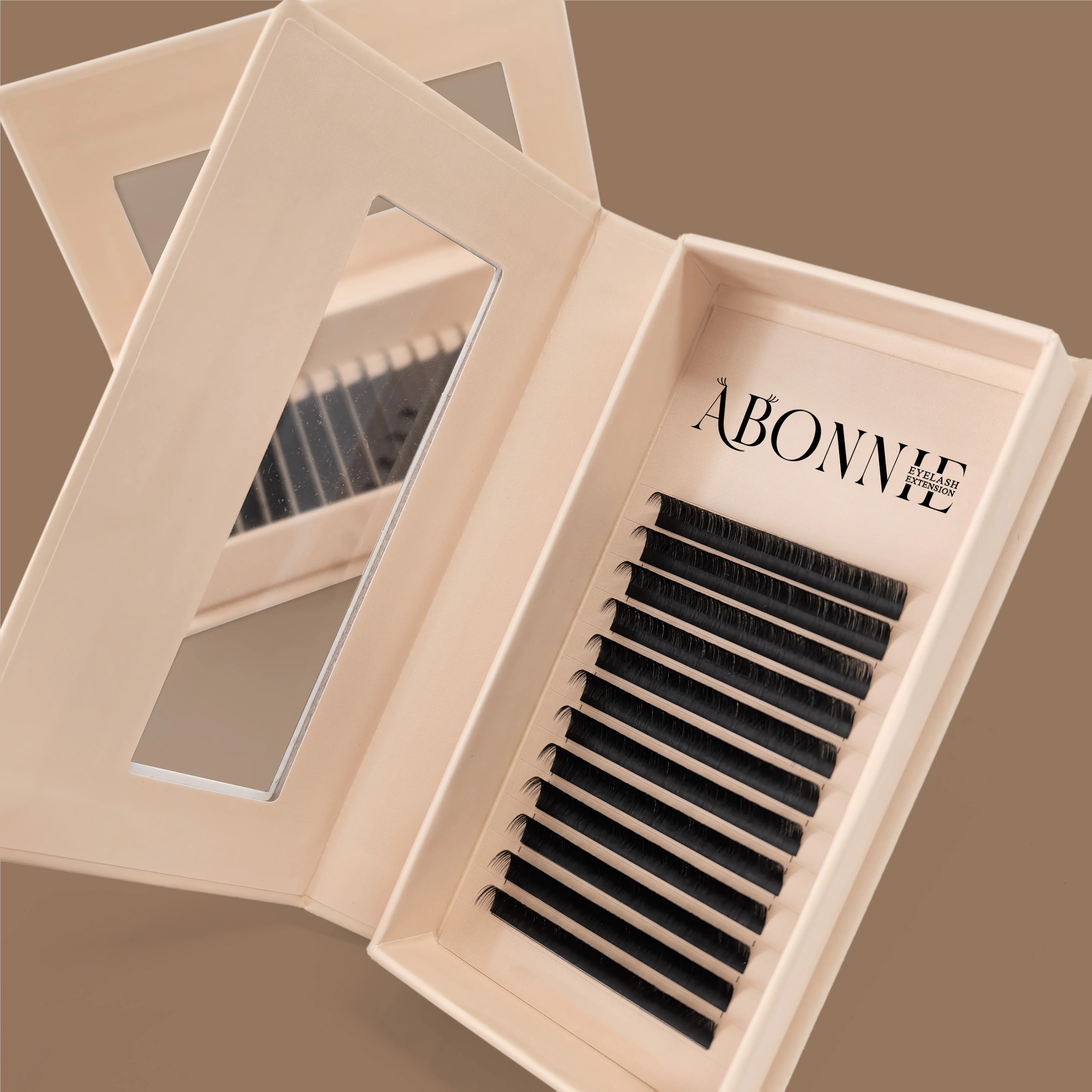 Abonnie Cashmere Matte Black Lash Extensions