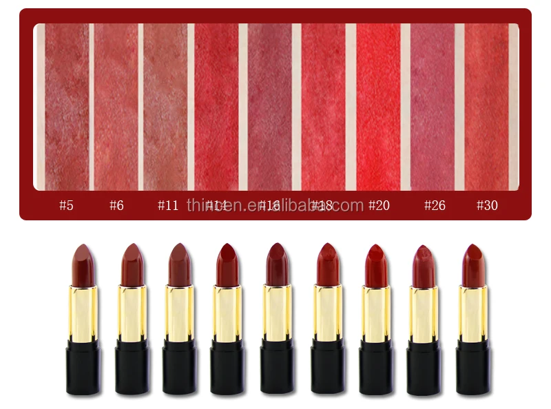 Cheap Red Luxury Lipstick Makeup Custom Your Logo Nude Matte Lipstick Private Label
