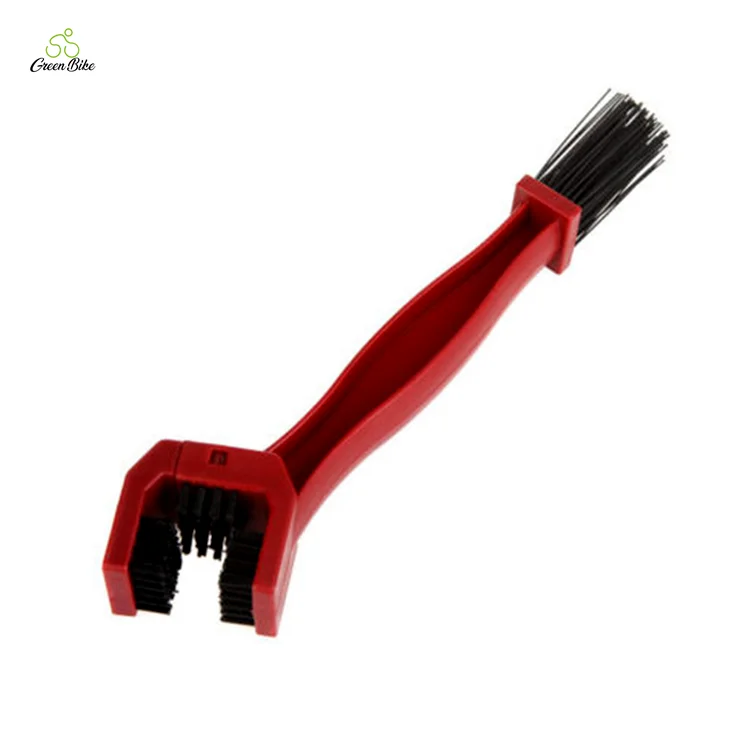 

Three Sides Brush Of The Bicycle Chain Cleaning Brush, Black red blue