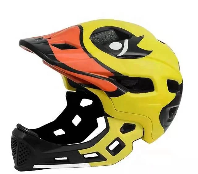 

TY Kids Adjustable Detachable Full Face Helmet Children Sports Safety Helmet for Cycling Skateboarding, Plaid