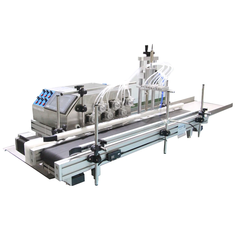 

High Filling Precision Automatic Table Top 6 Heads Peristaltic Pump Filling Machine