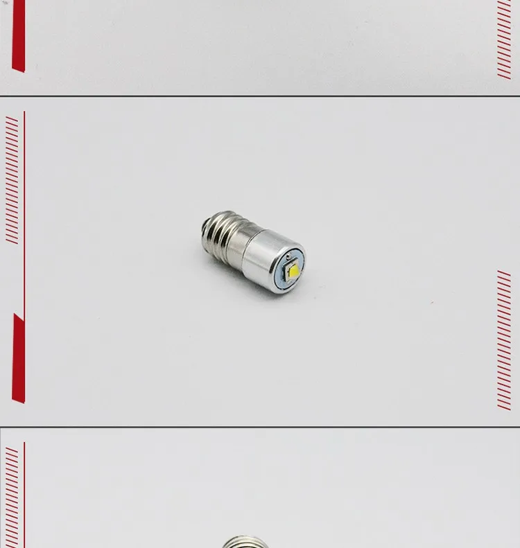 1W 1-9V ホワイト E10 P13.5 Ledフラッシュライト