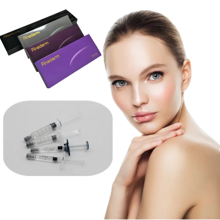 

CE Approved 2 Needles HA Filler Gel Injection Cross Linked 1ML Deep Lines Hyaluronic Acid, Transparent