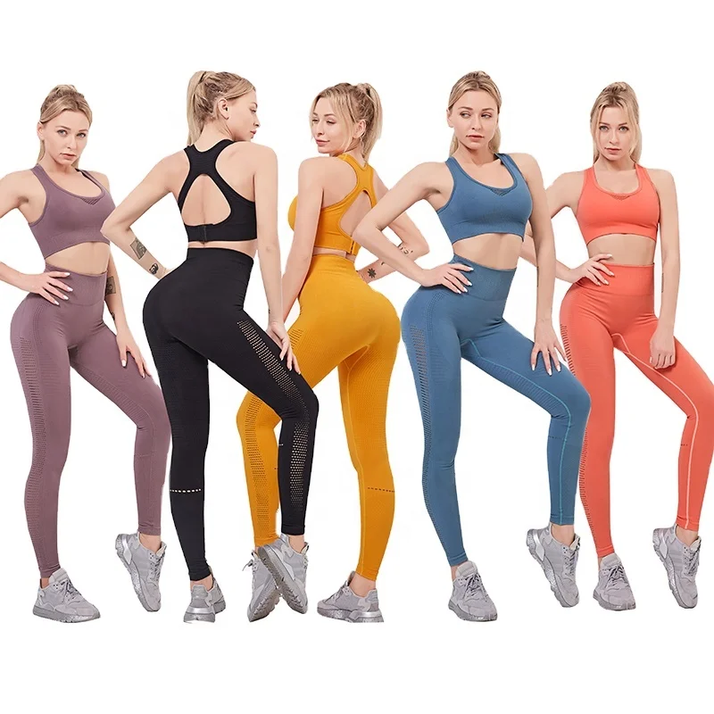 

European and American breathable quick drying sports running bra vest women yoga suit active wear, Purple/black/blue/orange/yellow