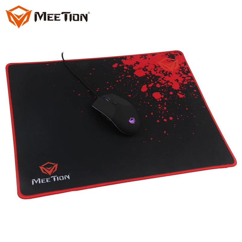 

MEETION P110 Cheap Free Sample Standard Size Mice Cleanroom Rubber Laptop Waterproof PC Mouse Pads For Schools