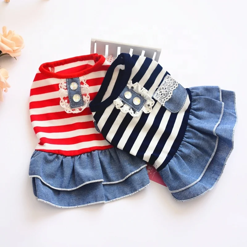 

Cheap Wholesale Pet Products Dog Jeans Clothes