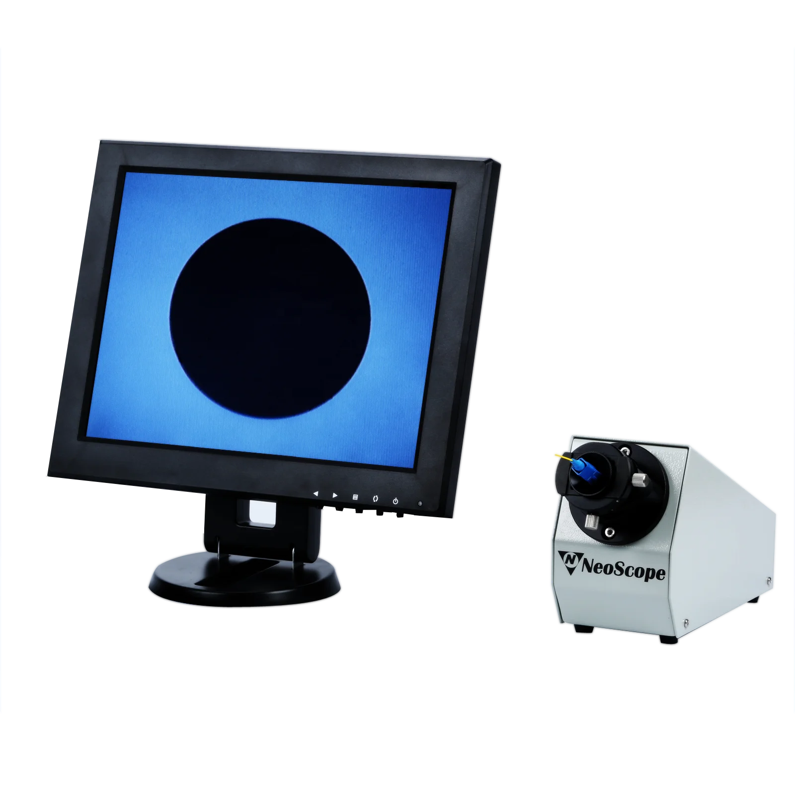 high magnification 400x fibre optique inspector kit ftth optical