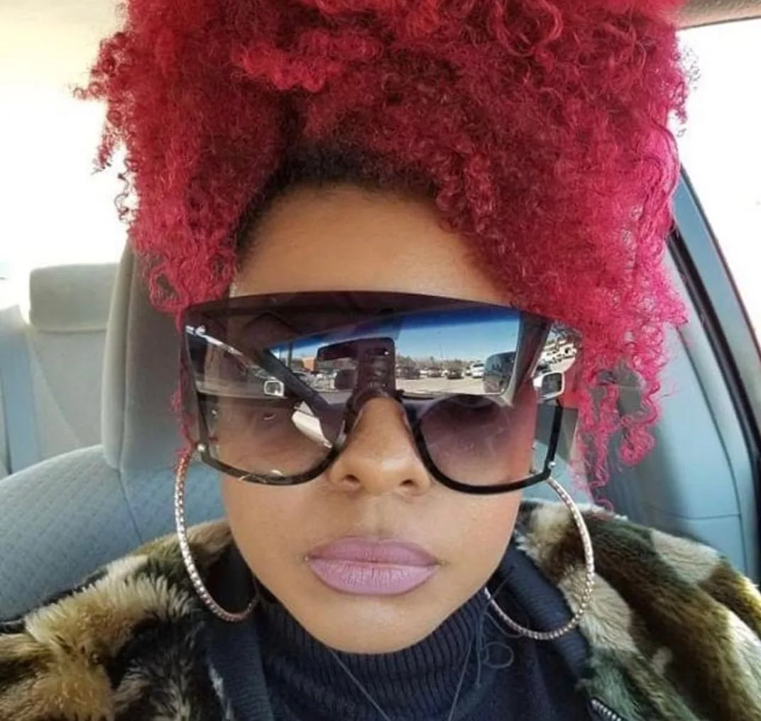 

2021 Fashion Shades Eyewear Face Shield Oversized Frame Eeyeglasses For Women, Any colors