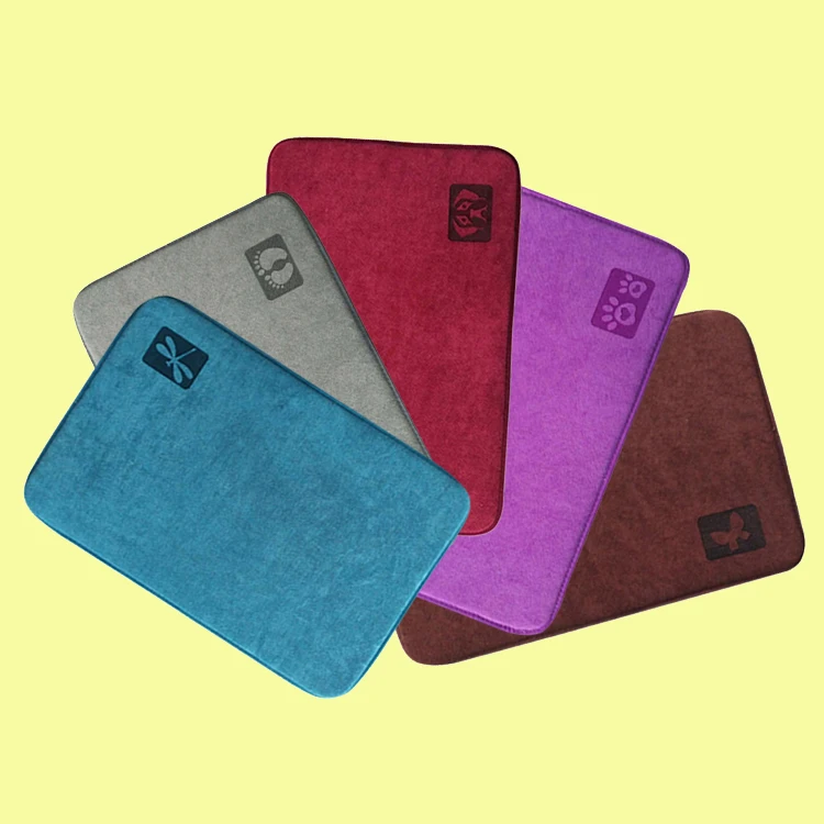 

New home fashion unique kids small non slip absorbent bath mat