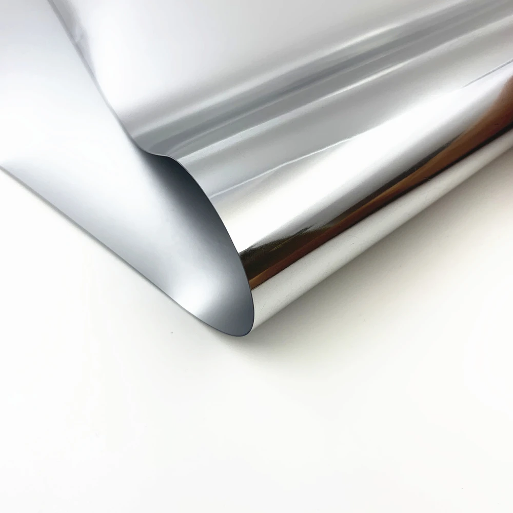 
Pure silver TPU metallic polyurethane film for reflective logos  (62266690186)