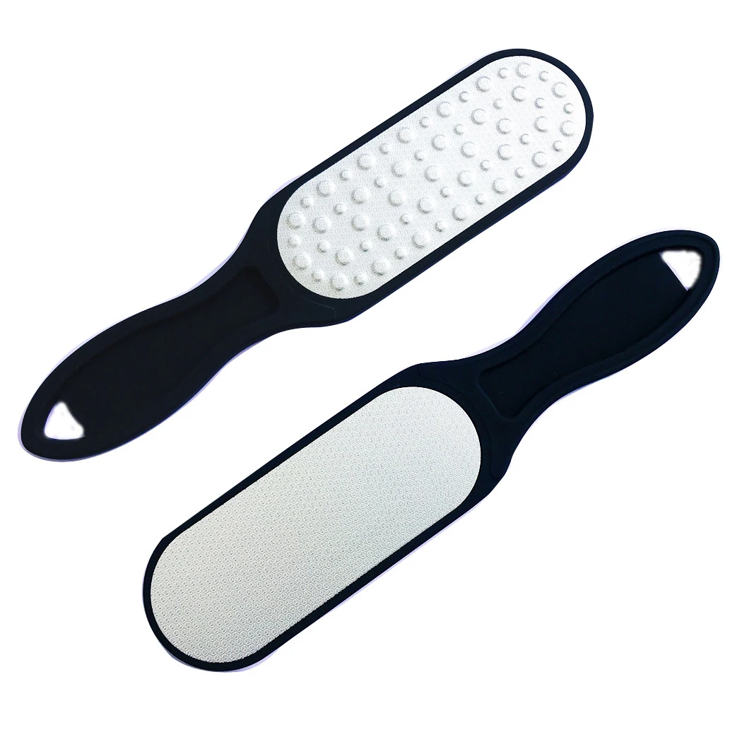 

Factory direct supply Professional Wholesale Double Sided stainless steel pedicure foot file dead skin remover