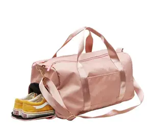 High quality custom women Waterproof Sport yoga Bag Fitness Outdoor Travel Gym Bag 2