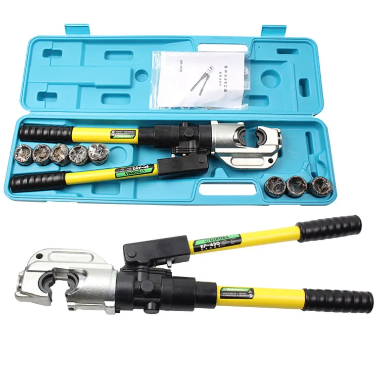 Hand Hydraulic Wire Crimping Tool Set Terminal Pliers 12t Buy Heavy