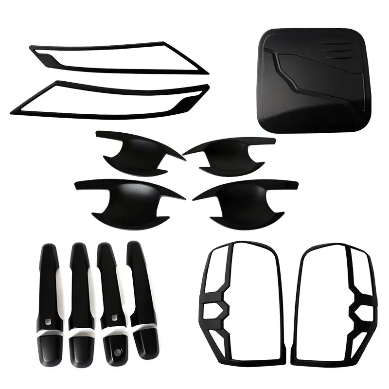 

Body Kits for L200 Triton 2019 2020 Black complete full kits Exterior Accessories