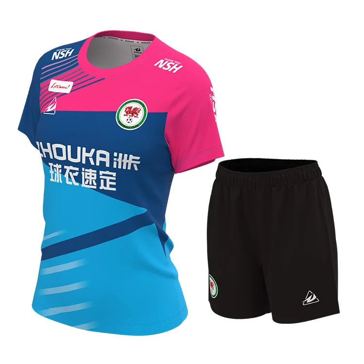 

Factory Wholesale Custom Football Sport Wear Shirt New Design Customized Women Training Soccer Uniforms Set