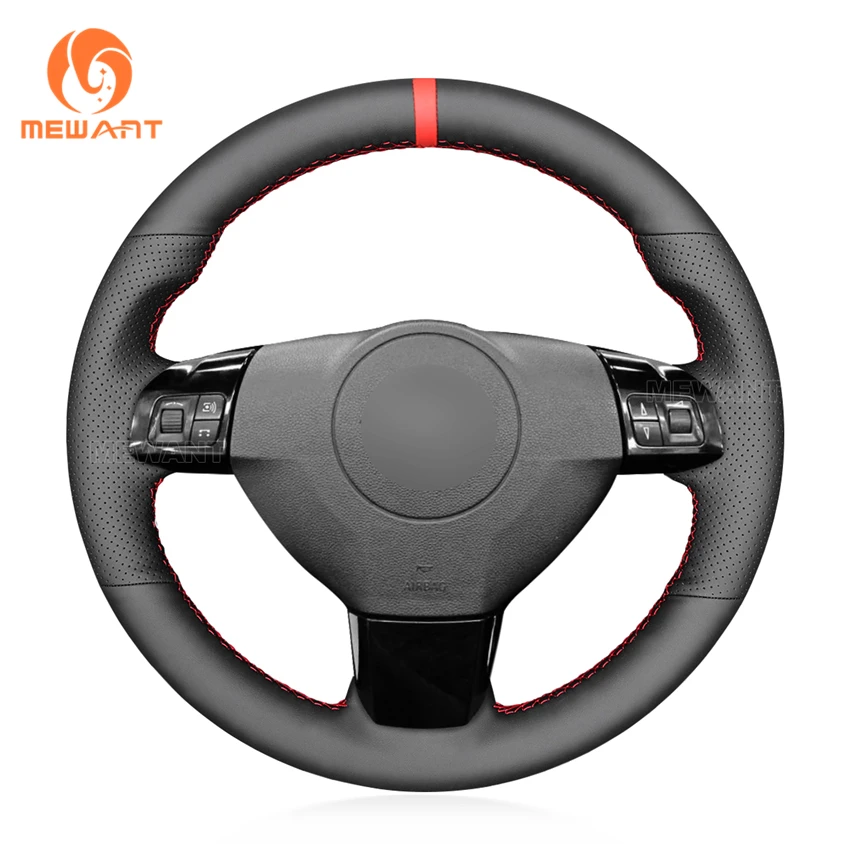 

Custom Hand Sewing PU Leather Steering Wheel Cover for Opel Vauxhall Corsa VXR Holden Astra H GSI Zafira B OPC Signum Vectra C