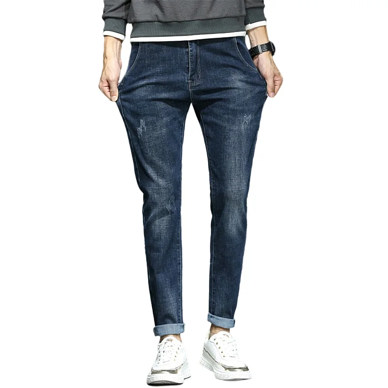 

Custom Logo Pant Hot Fashion Stretch Men Jeans Trousers For Men Jeans