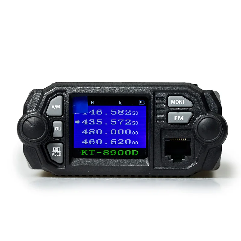 

25W Car Radio Vehicle Mounted Walkie Talkie QYT KT-8900D Large LCD Display Mini Base Mobile Radio