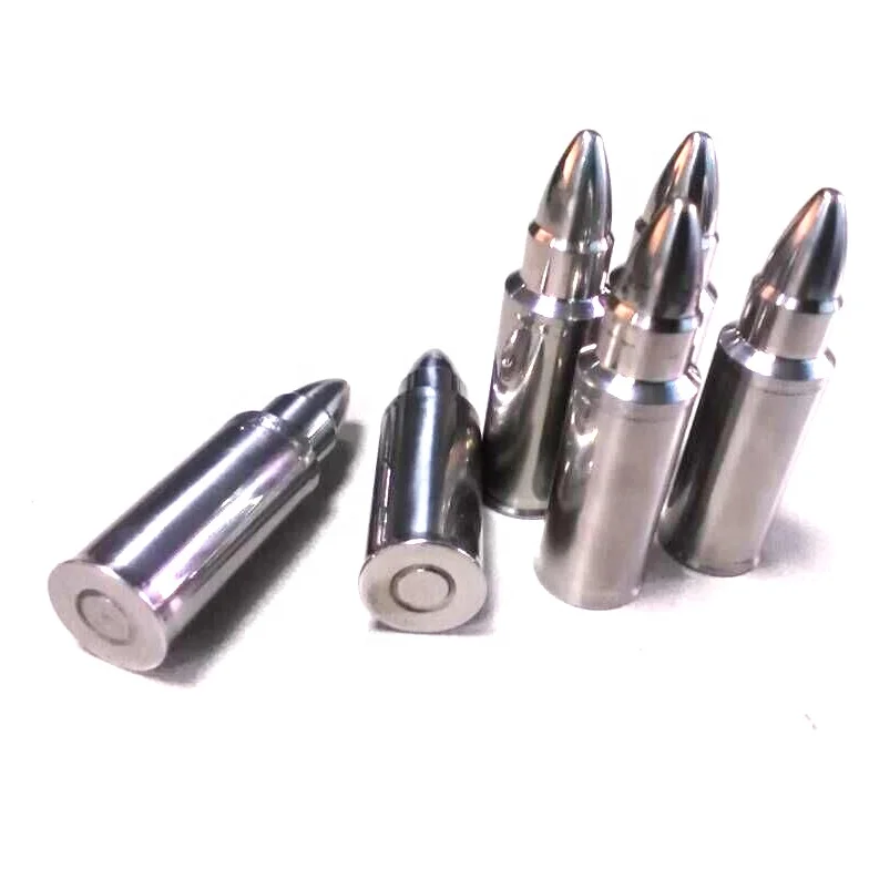 

Bullet Shaped reusable stainless ice cube