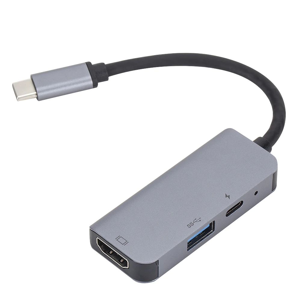 

High Quality 3 in 1 usb c to hdmi converter usb 3.1 to hdmi usb 3.0 and pd adapter