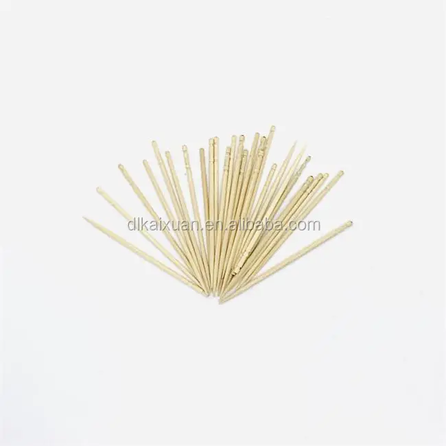 

2.0mm Natural Individually cello wrap plastic film wrap bamboo/wood toothpicks