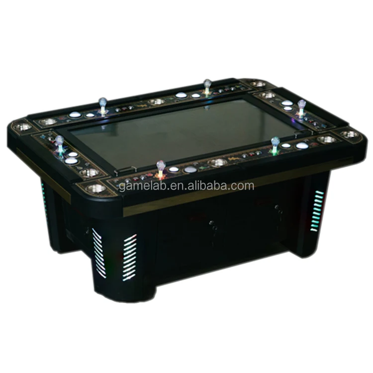 

6 Seats 55 Inch Screen Multi Players Usa Machines For Sale Aladdinlamp Fish Game Table, Customize