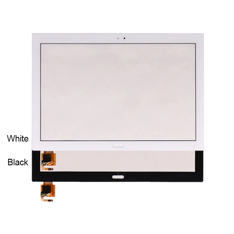 

10.1" Touch Screen For Lenovo TAB4 TAB 4 10 Plus X704 X704F X704N TB-X704 TB-X704F TB-X704N Panel Digitizer Spare Parts Case, Black white