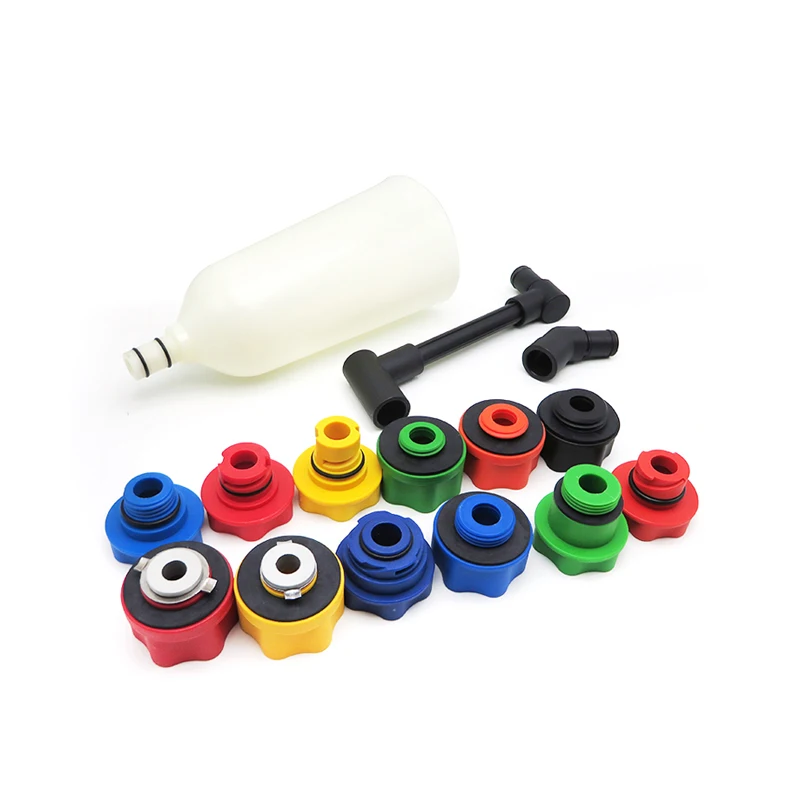 15pcs Automotive Car Truck Engine Oil Funnel Filler With Adaptor Tool