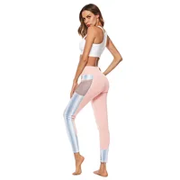 

Wholesale Compression Custom High Waisted Workout Sport Gym Yoga Mesh Leggings With Pocket