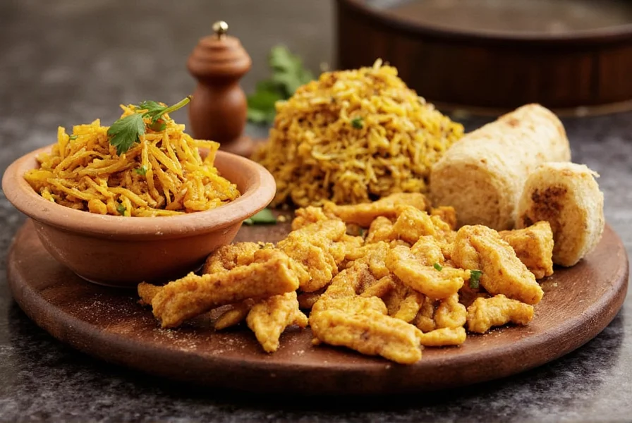 Traditional Indian dishes featuring turmeric at Power Center Point restaurants