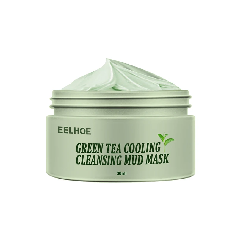 

2021 New Sales Facial Mask Private Label Green Tea Mud Cream for Face Care