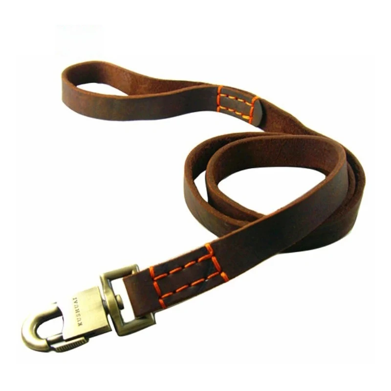 

Support Mixed Batch Genuine Cowhide Pet Dog Collar