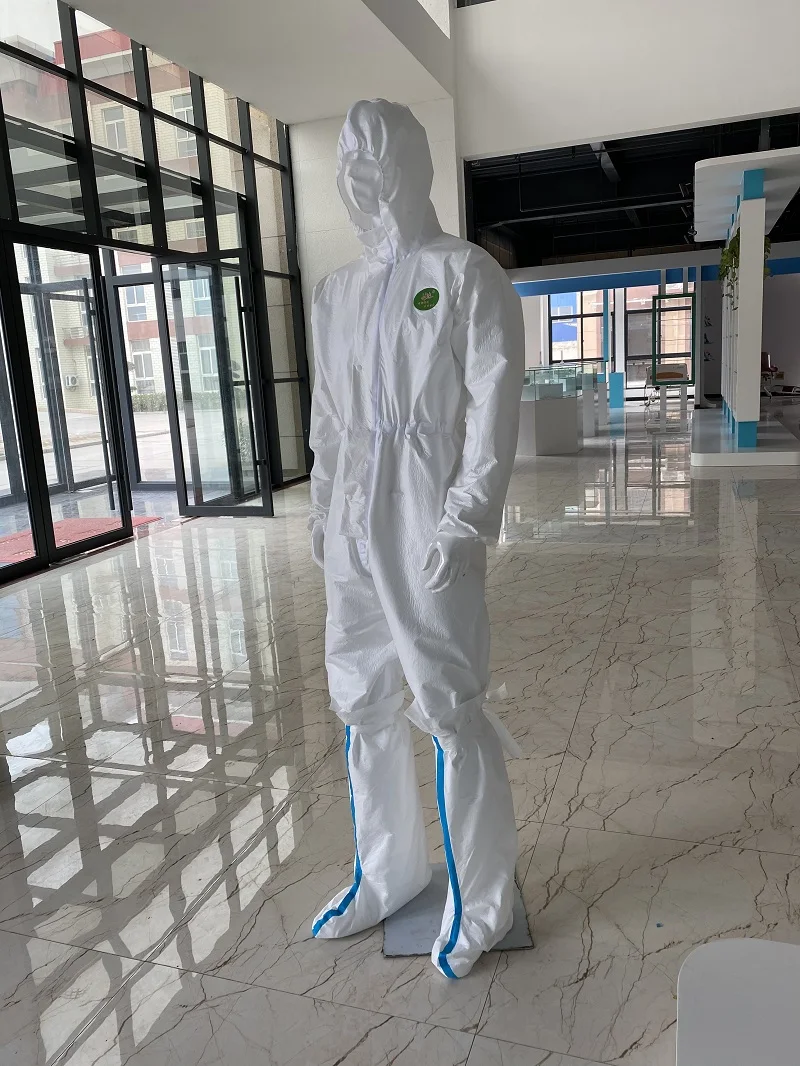Disposable Hospital Protective Safety Coverall Virus Protection Suit