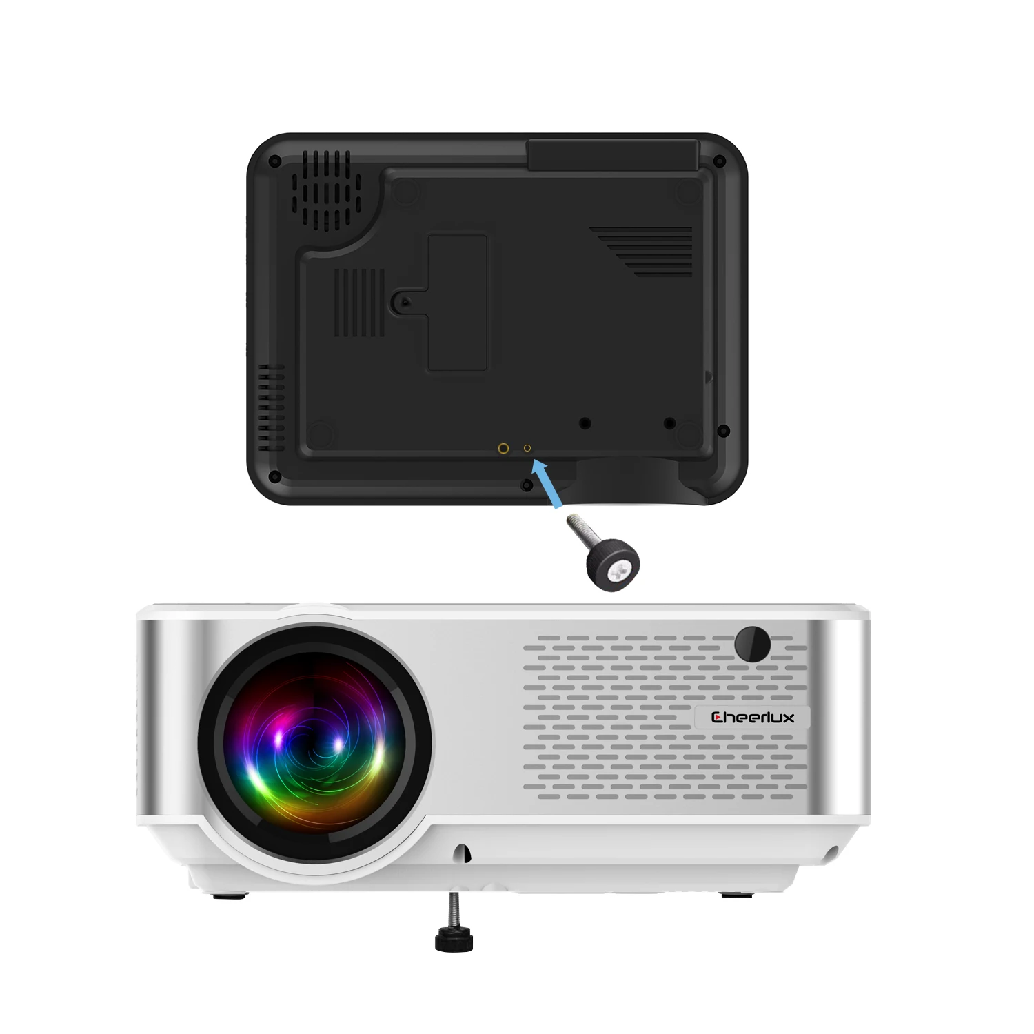

Video Projector 3D Home Theater Cinema LED Projectors Smart Portable Android Proyector 4K Mini Beamer Wifi HD Best Projector
