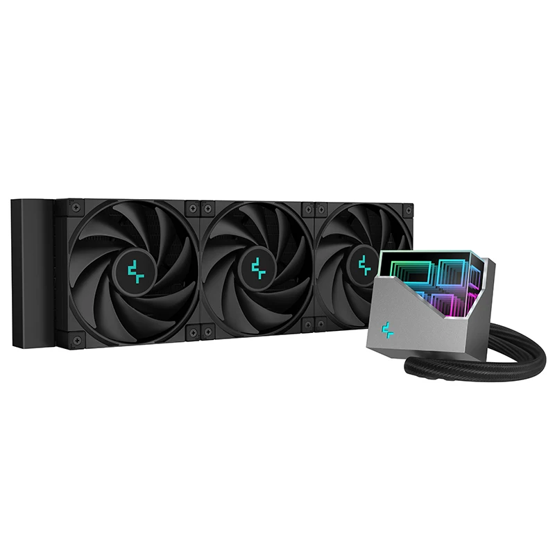 

New CPU Cooler DEEPCOOL LT720 Black 360mm Water Cooler For Gaming computer cooling