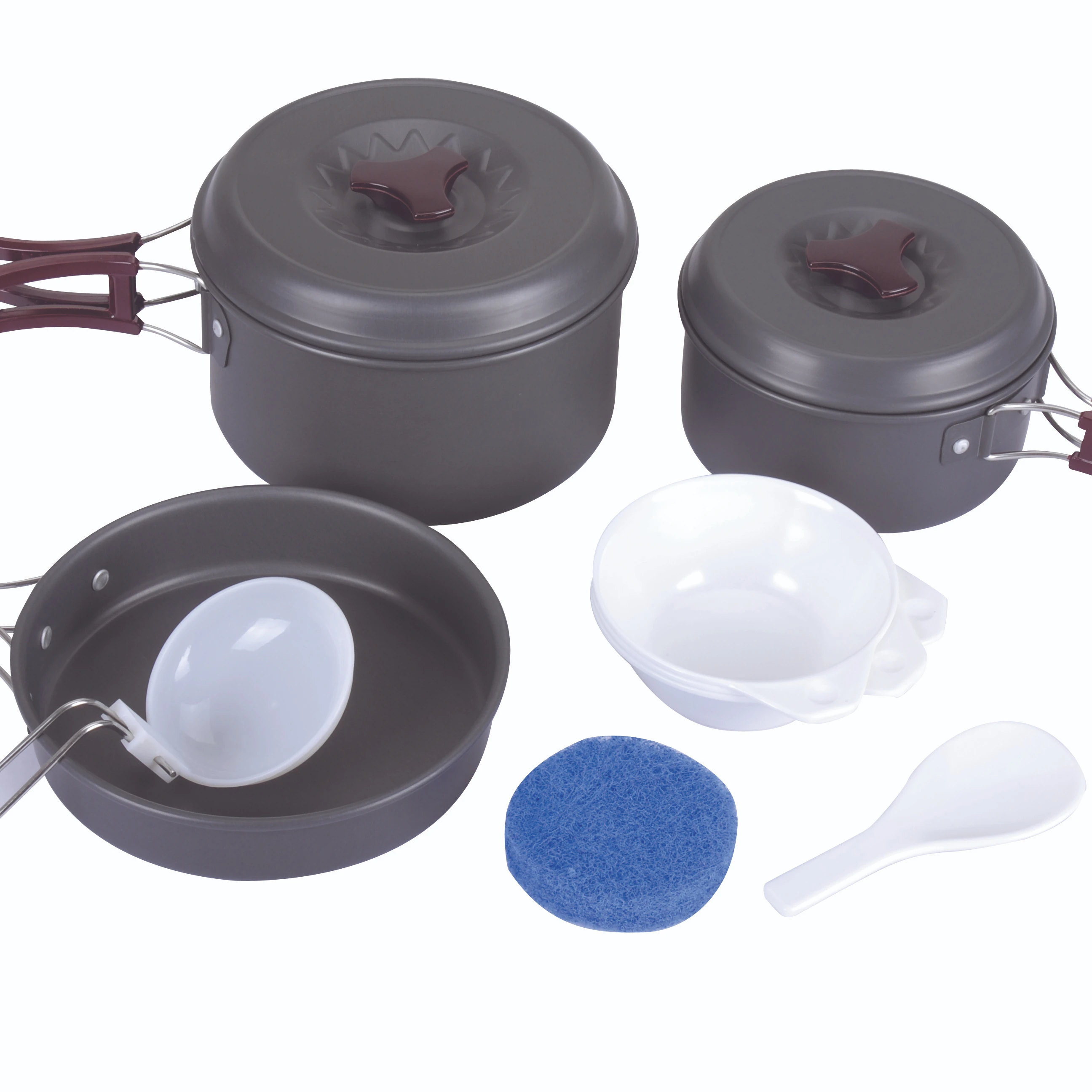 

BL200-C2 Camping Cookware Mess Kit Gear Camp Accessories Equipment Pots and Pans Set