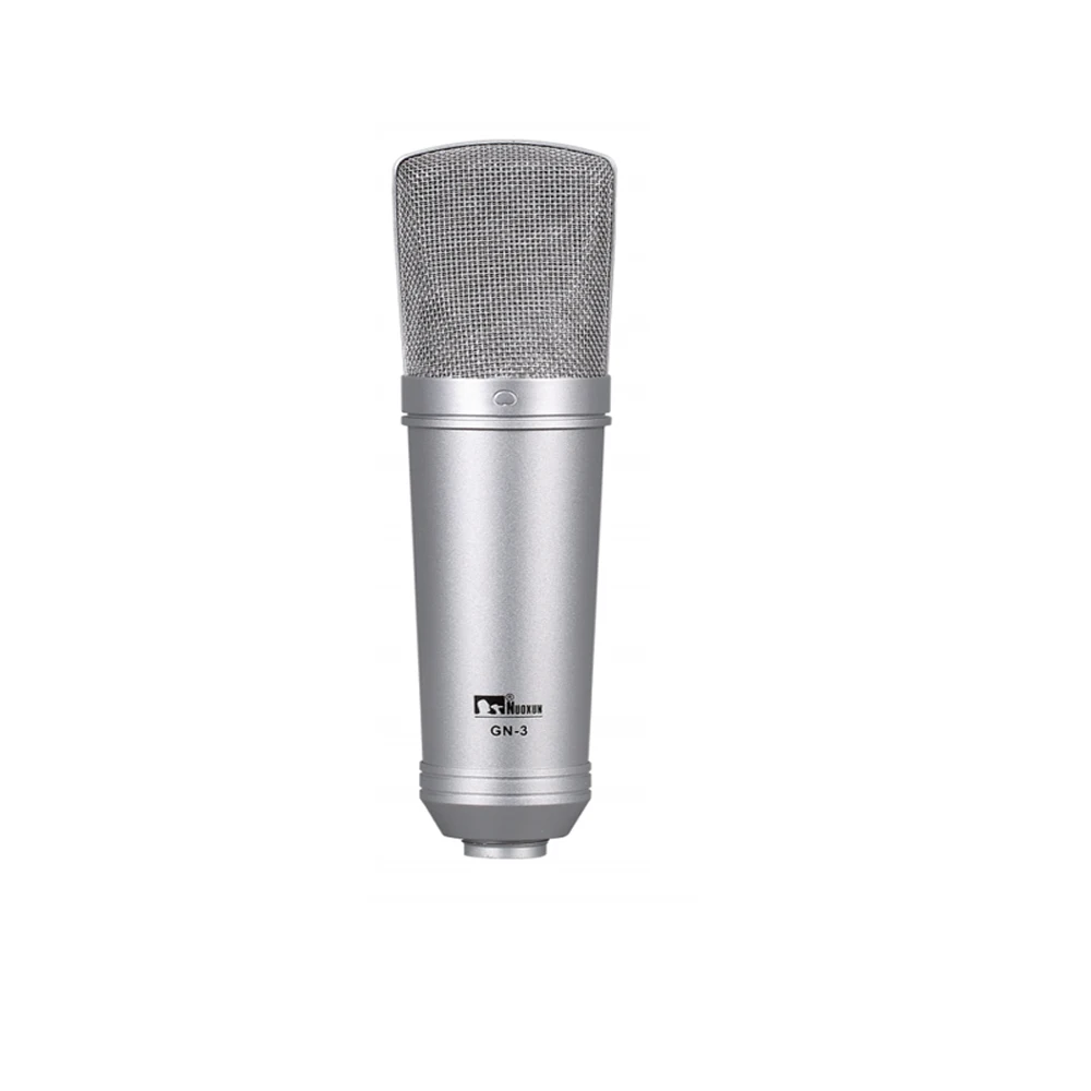 

professional vertical speech microphone OEM ODM, Black/silvery