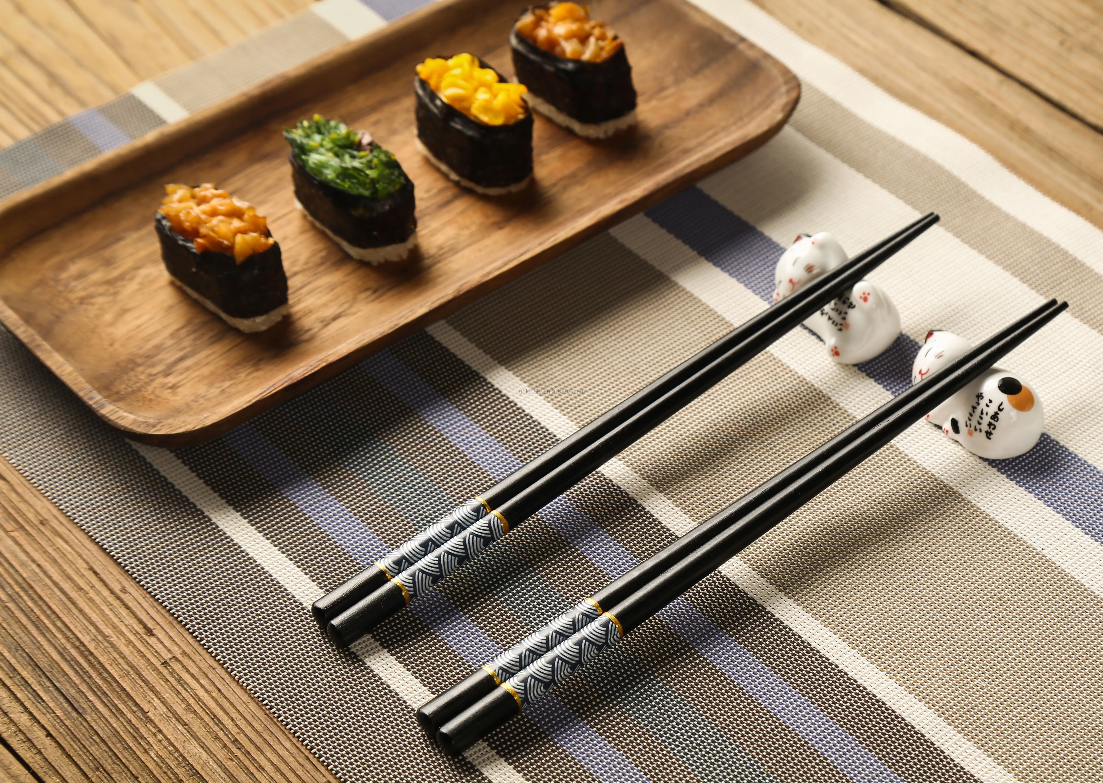 最好的质量日本流行设计寿司筷子礼品套装